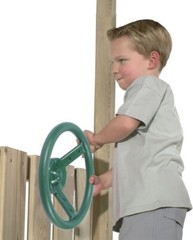 Swingset Playground Toys Accessory Kit: Telescope, Telephone, Wheel & Hand Holds