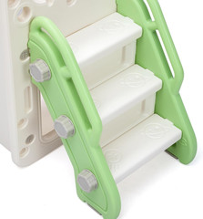8-In-1 Toddler Slide and Climber Playset, Kids Slide Playground with Stairs, Tun