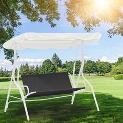 Patio Porch Swing Seat Cover, 2/3 Seater Bench Swing Cushion Replacement Cove…