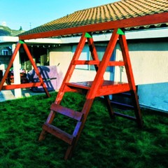 EZ Frame Wooden Swing Accessories, A-Frame Bracket for Swing Set Swing Beam, …