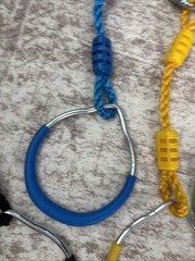 Ninja Rings Monkey Bars Swing Trapeze Bar Playground Swingset Rings Ninja Course