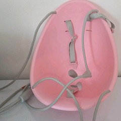 Swurfer Pink Toddler Swing Seat w/ Ropes, 3-Point Safety Harness, Age 1-4