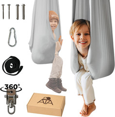 Sensory Swing for Kids & Adults (300 Lb Capacity) – Indoor & Outdoor Therapy Swi