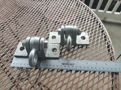 Heavy Duty Swing Hangers – One Pair Galvanized Steel Mounts for Wooden Beams