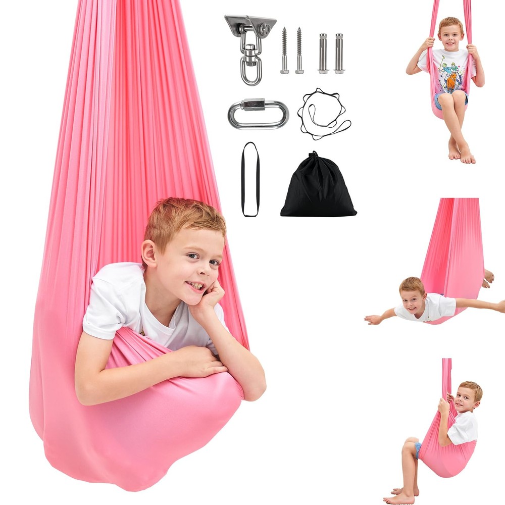 Sensory Swing,Therapy Swing for Kids with Special Needs (Hardware Included),S…