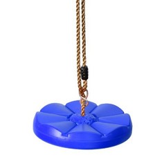 Heavy Duty Plastic Disc Tree Swing With PE Rope For Kids Children Outdoor P OXPN