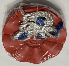 New Playtive Rope Disc Swing Seat Red 3+