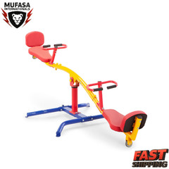 Gym Dandy 99″ Spinning Teeter Totter 360° Kids Playground Seesaw Outdoor