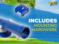 SWING SET STUFF TELESCOPE BLUE playground accessories outside fort wood 0006