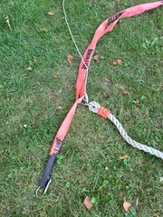 Over 50′ Of American Ninja Warrior Backyard Course Tree To Tree Or Post To Post