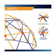 Space Dome Climber – Rust and UV Resistant Steel – 1000 lb. Capacity