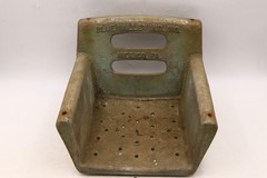 Vintage Metal Playground Swing Seat ~13x13x9″ Blue Valley Ind Mexico PA #2