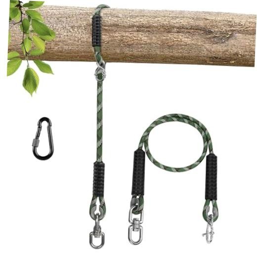 3.91ft(47″) Heavy Duty Tree Swing Rope Hammock,Tree Swings Hanging 3.91ft-1pack
