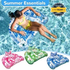 Ornnut XL/L Pool Floats, 3Pack/4Pack Inflatable Pool Floats Adult & P, G, B