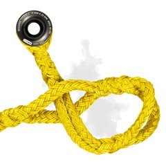 Pelican Rope 1/2″ – 6 FT – Adjustable Rigging Block Sling with Aluminum Rings…