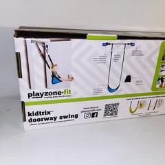 Playzone-fit Kidtrix Doorway Swing Kit for Kids Weight Limit 150 lbs Ages 3+