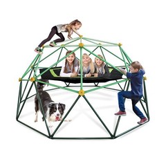 SMkidsport Dome Climber with Canopy, 10 FT Climbing Dome for Kids,1000 LBS Ca…