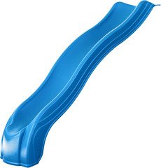 8′ Alpine Wave Slide Plastic Slide Attachment for 4 Foot Deck Heights- for Outdo