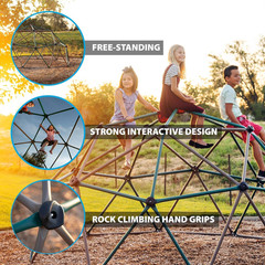 Geometric Dome Climber Play Center – Climbing Dome Jungle Gym