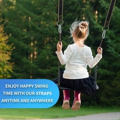 Tree Swing Hanging Straps Kit – Holds 1800 lbs (SGS Certified), 5ftx2 5FTx2