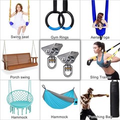 BeneLabel 2 Pack Silent Swing Hanger Large, 2pcs With Bearing