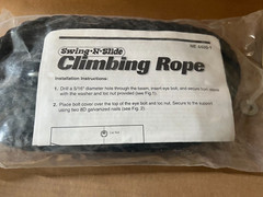 Swing-N-Slide Climbing Rope by Playcore Co
