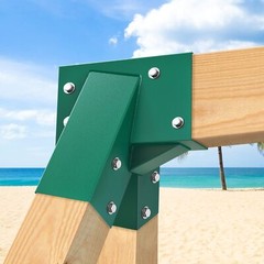 A-Frame 2 Swing Set Brackets Heavy Duty Steel Swing Set Hardware with Mountin…