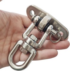 2 Pack 360-Rotate Swing Hanger Set Ceiling Swing Mount, 1500lb Capacity