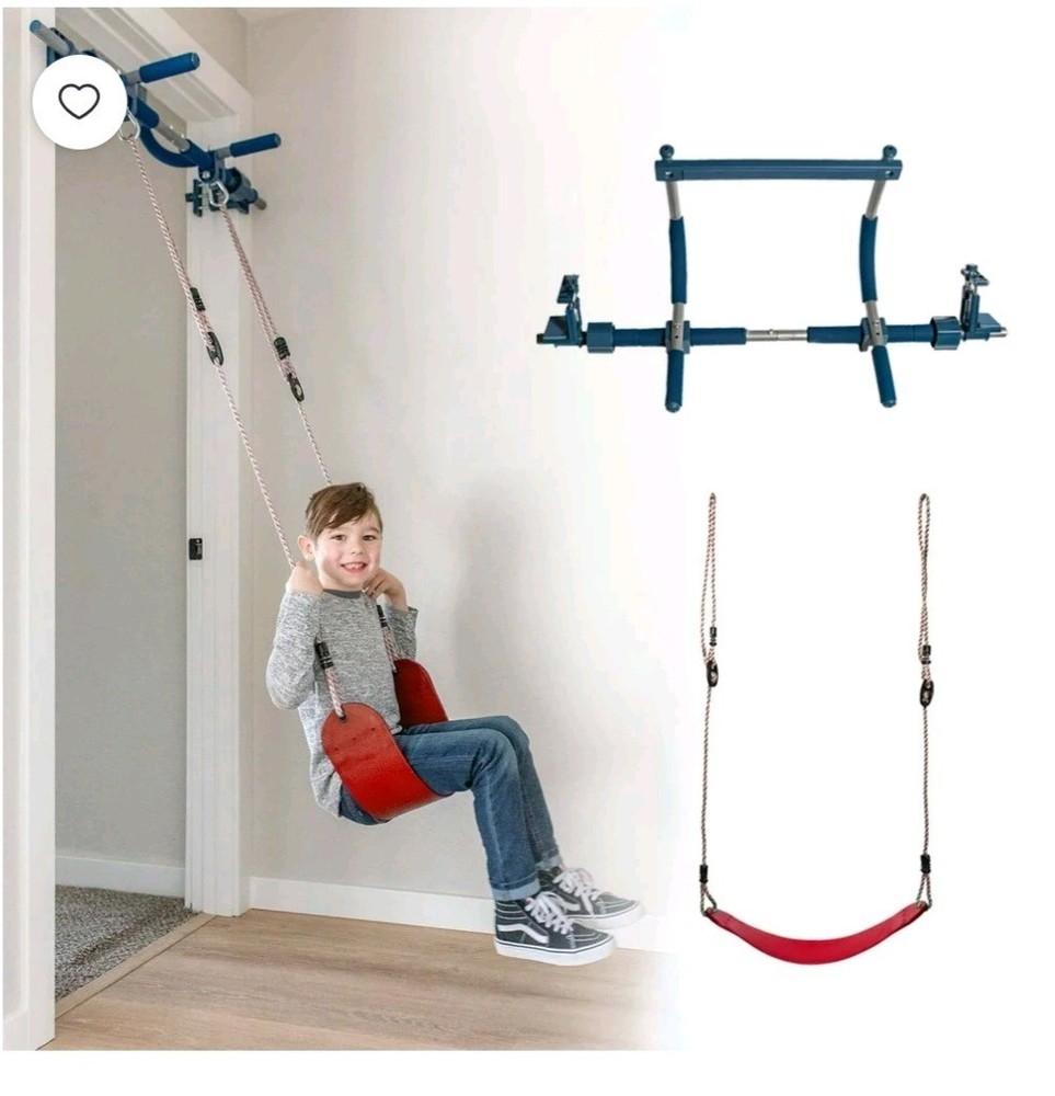 Doorway Swing & Pull-Up Bar Gym – Pull-Up Bar Strength Training & Kids Exercise