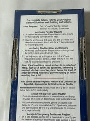 NEW Playstar Play Action PS 7690 Playset Anchors Kit Black set of 2