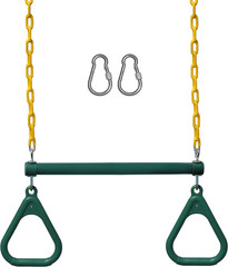 Swing Sets for Backyard, Monkey Bars & Swingset Accessories – Set Includes 18″ T