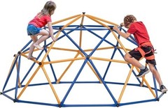 10ft Kids Upgraded Jungle Gym Dome Metal Toddler Climbing Frame Sports Play Set