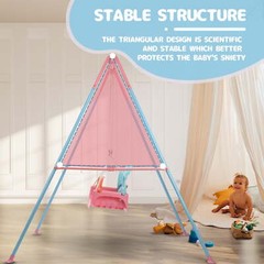 Convertible Infant &Toddler Swing Backyard Indoor Outdoor Baby Kids Pink Blue