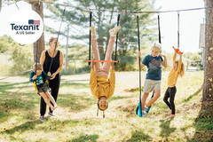 Adventure Line- Swing, 2 Soft Swings, 1 Super Twister, and 1 Sturdy Metal Monkey