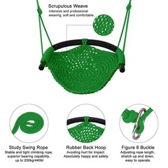 Swing Seat for Kids Heavy Duty Rope Play Secure Children Swing Set,Perfect fo…