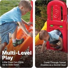 Ultimate Children’s Sports Climber Playset with Slide & Crawlspace, 2-6 Yrs Old
