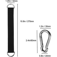 Tree Swing Strap Heavy Duty Easy Install Outdoor Equipment Triceps Rope 220lbs