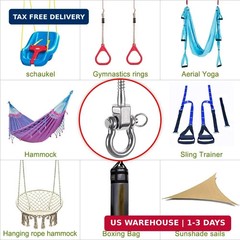 BeneLabel Heavy Duty Swing Hangers – Set of 2 Stainless Steel Screw Brackets for