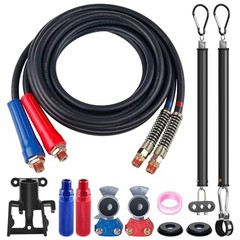 15 FT Semi Truck Air Line Kit 15FT Air Lines & Glad Hands Kit & Spring Kit