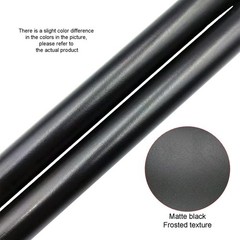 30″ Garden Swing Replacement Bars, Matte Black Metal Rods for Hanging Seat (2PCS