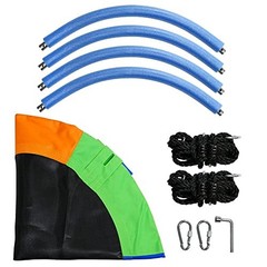 40 Inch Saucer Tree Swing, Large Rope Swing with Children Swing Multicolor