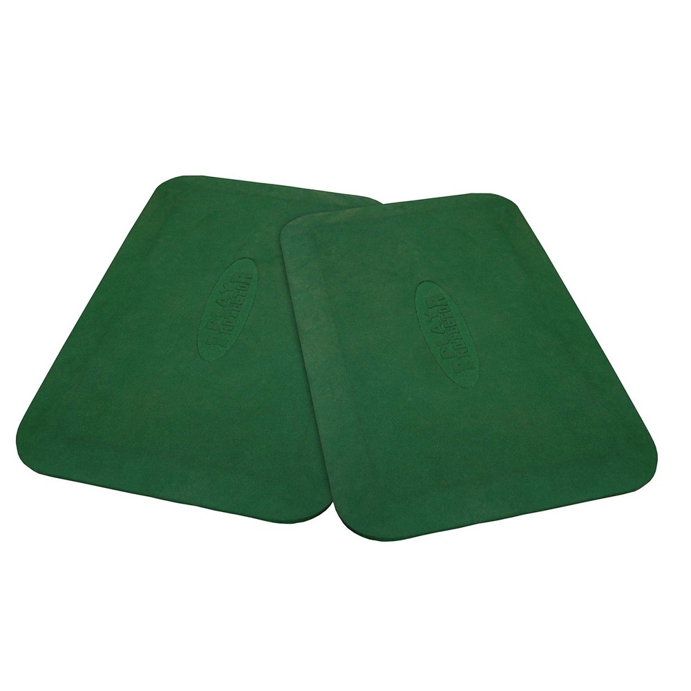 09-0012-PAIR-G Protective Mat For Swing Set of 2 Mats, Green