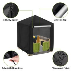Outdoor Playhouse Cover for Step2 Playhouse,Waterproof Kids Play House Cover Dus