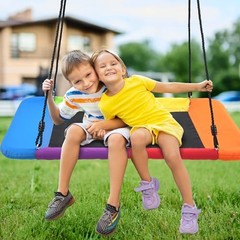Heavy Duty Swing Set Hapfan 45in Saucer Belt