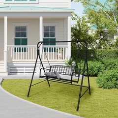 Metal Swing Stand 550lbs Heavy Duty Steel A-Frame Stand Powder Coated Finish