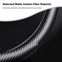Ergocar Steering Wheel Cover Black Red