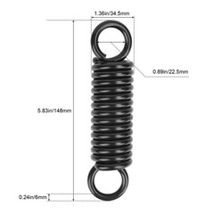 Hammock Spring Swing Hanging Hook for Chair Porch Yoga Tree Sandbag,500lbs We…