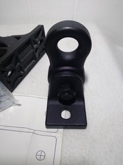 2 Pack ABUSA Heavy Duty Black Swing Hangers Screws Bolts & Disconnects Included