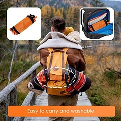 Children Outdoor Swing Seat, with Adjustable Ropes, Kids Safety Orange