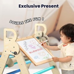 Juego de triángulos Pikler juego de escalada arcoíris Pikler para niños pequeños